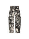 THE ATTICO ''Fern'' black, white and soft pink long pants Black/white/soft pink 242WCP84D072609