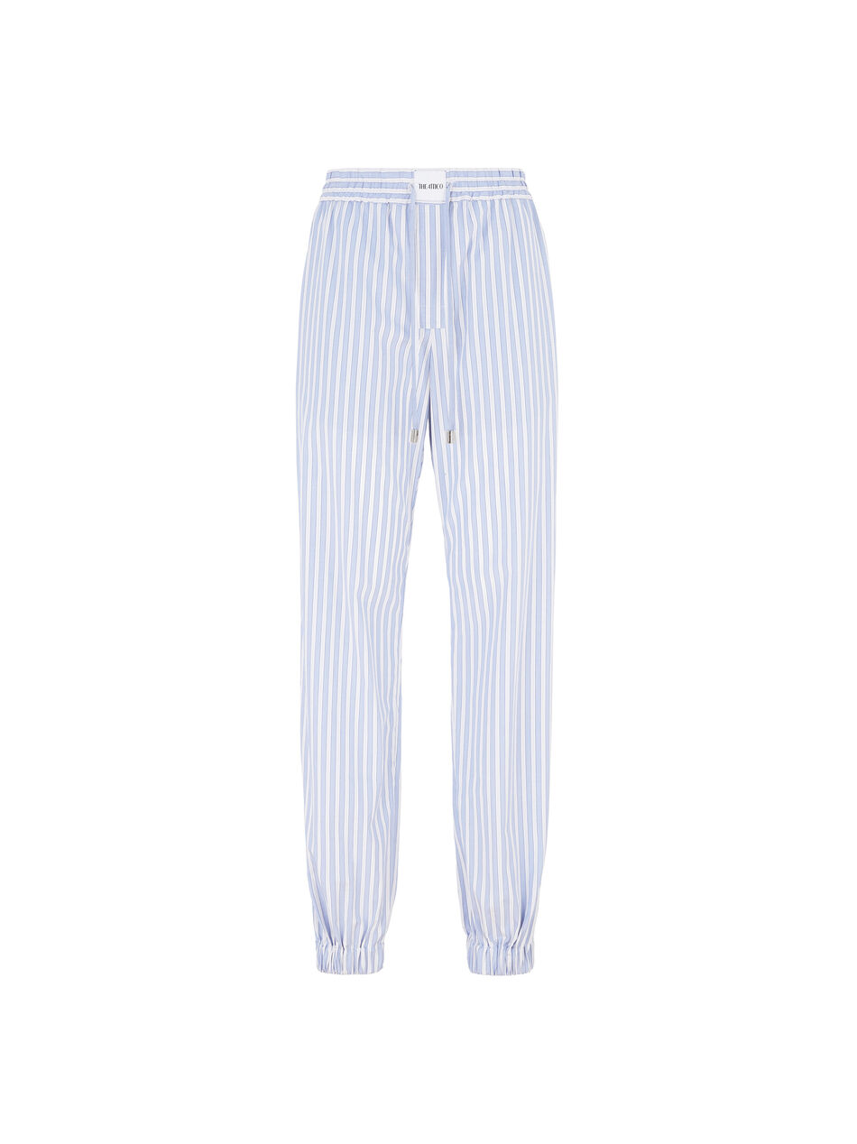 THE ATTICO White and navy blue long pants White/navy blue 250WCP00257CCC051AA870