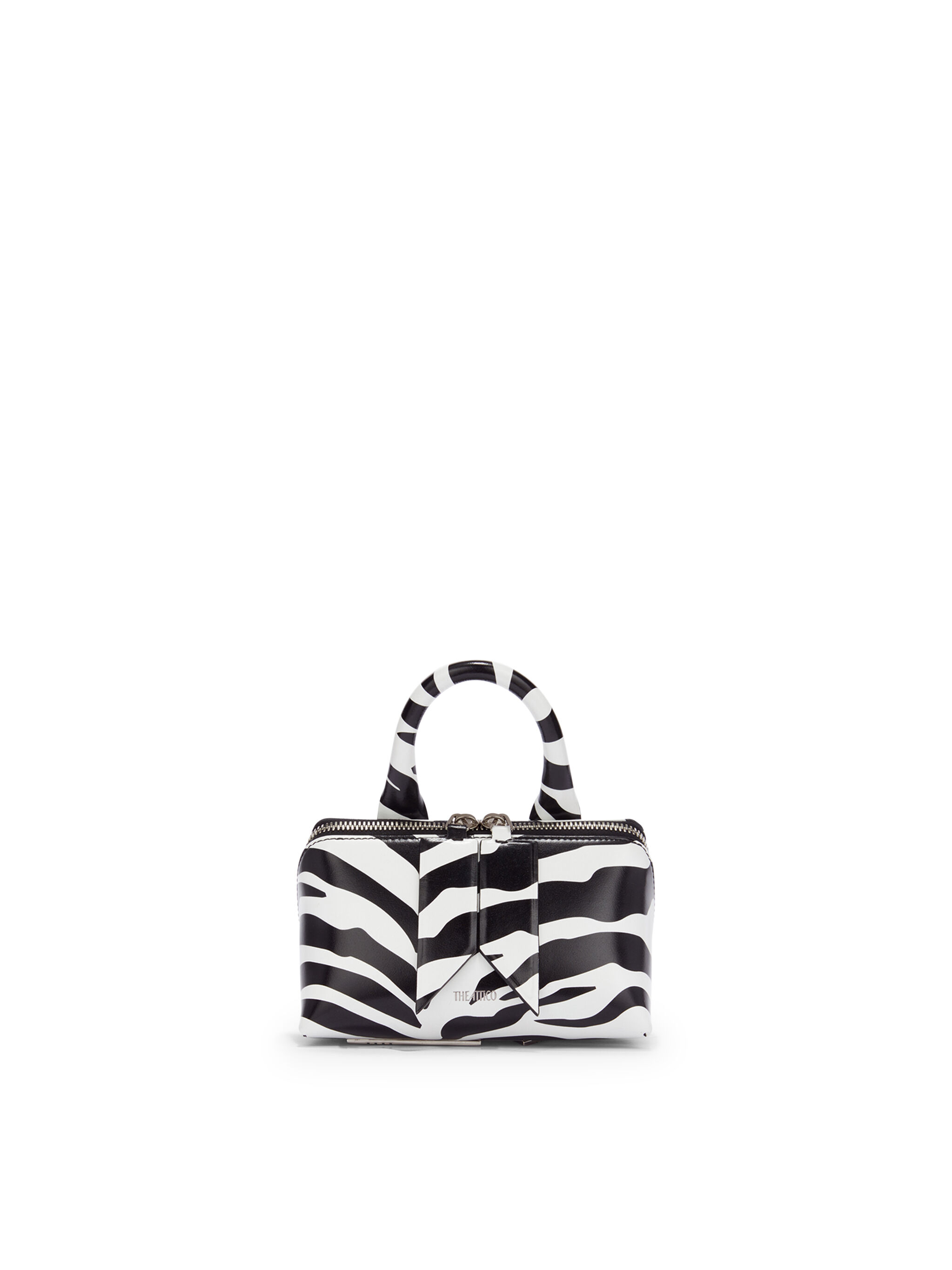Friday'' white and black mini bag for Women | THE ATTICO®