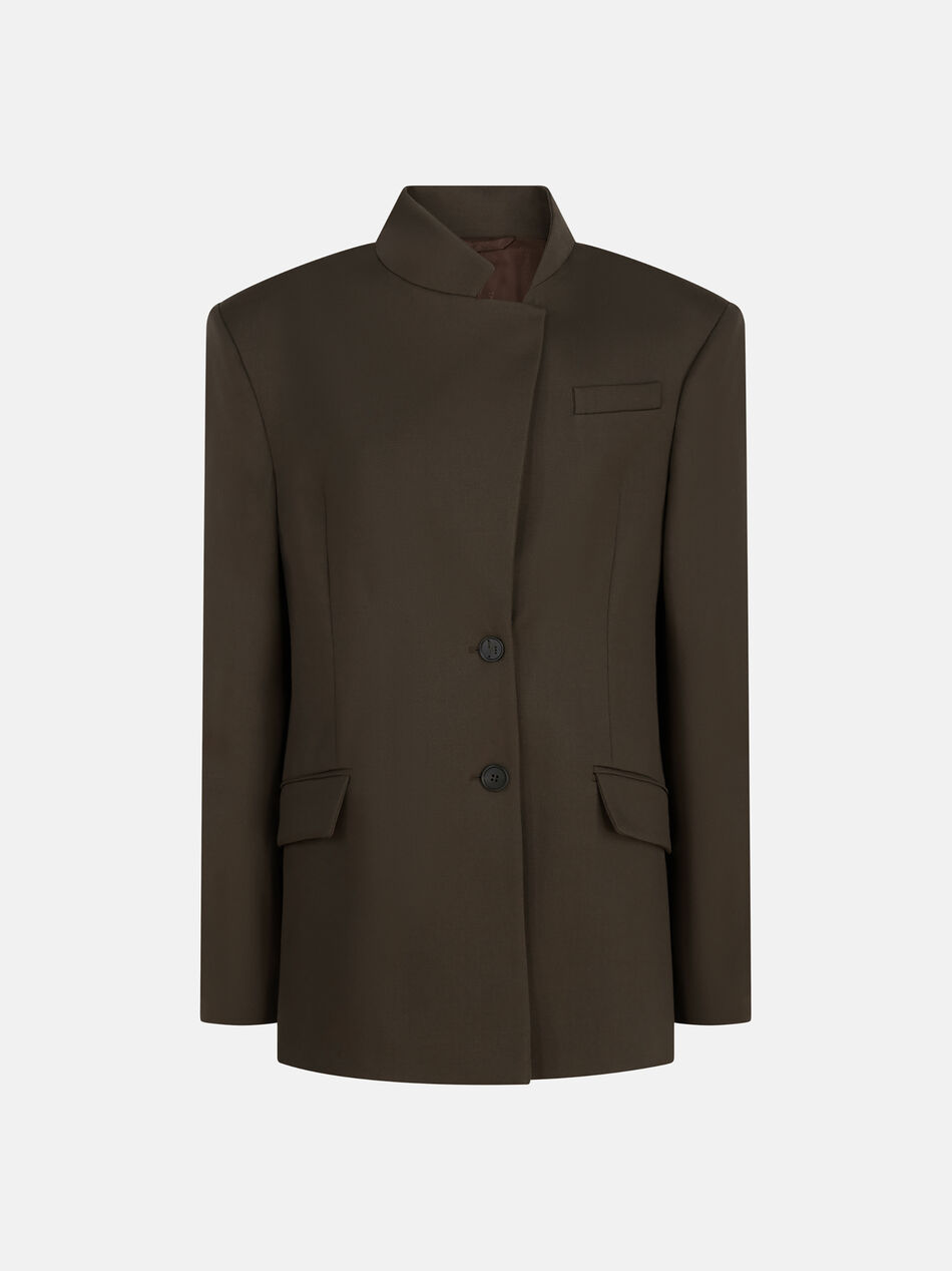 THE ATTICO Brown jacket BROWN 251WCG00084WWW061AA064