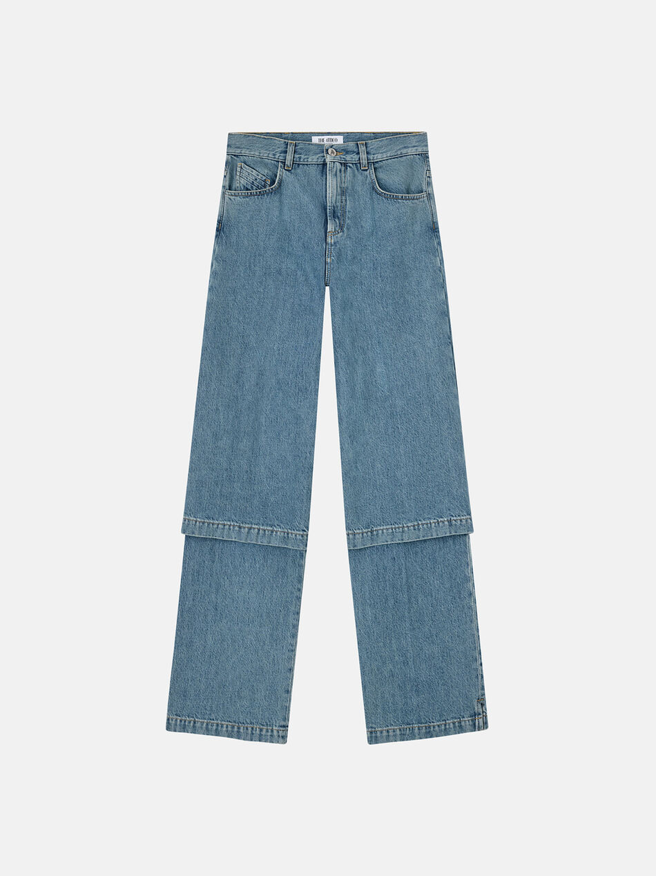 THE ATTICO Sky blue long pant SKY BLUE 260WCP00294DDD116AA024