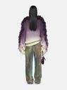 THE ATTICO "Rundie" purple multishades sweater PURPLE MULTISHADES 238WCK88KW041582
