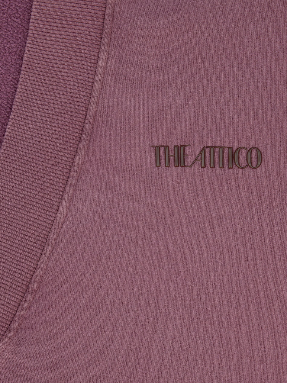 THE ATTICO Mauve fade sweatshirt Mauve fade 250WCF00010JJF003AA863