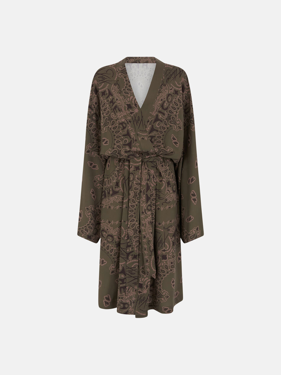 THE ATTICO Military green kaftan Military green 250WBK00001VVV094PR828