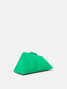 THE ATTICO ''8.30PM'' fluo green oversized clutch FLUO GREEN 231WAH01L007163