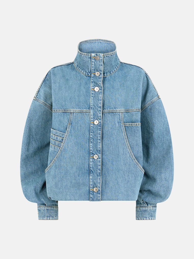 Attico Bomber Sky Blue