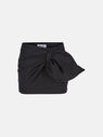 THE ATTICO ''Daiki'' black mini skirt BLACK 237WCS162RY02100