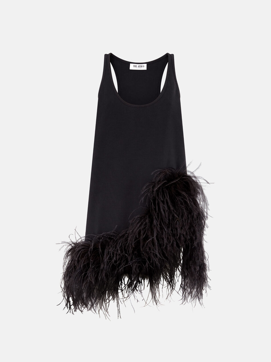 THE ATTICO Black mini dress Black 260WCA00487JJJ073MU100