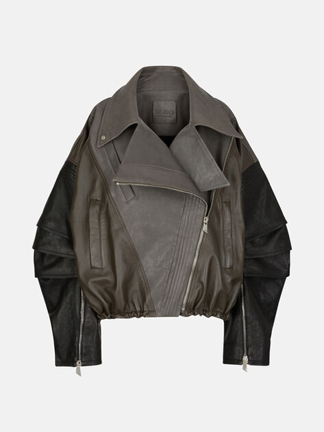 THE ATTICO Multicolor bomber MULTICOLOR 250WCB00088LBT132AA021