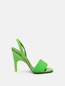 THE ATTICO ''Rem'' apple green sandal  227WS522L002136