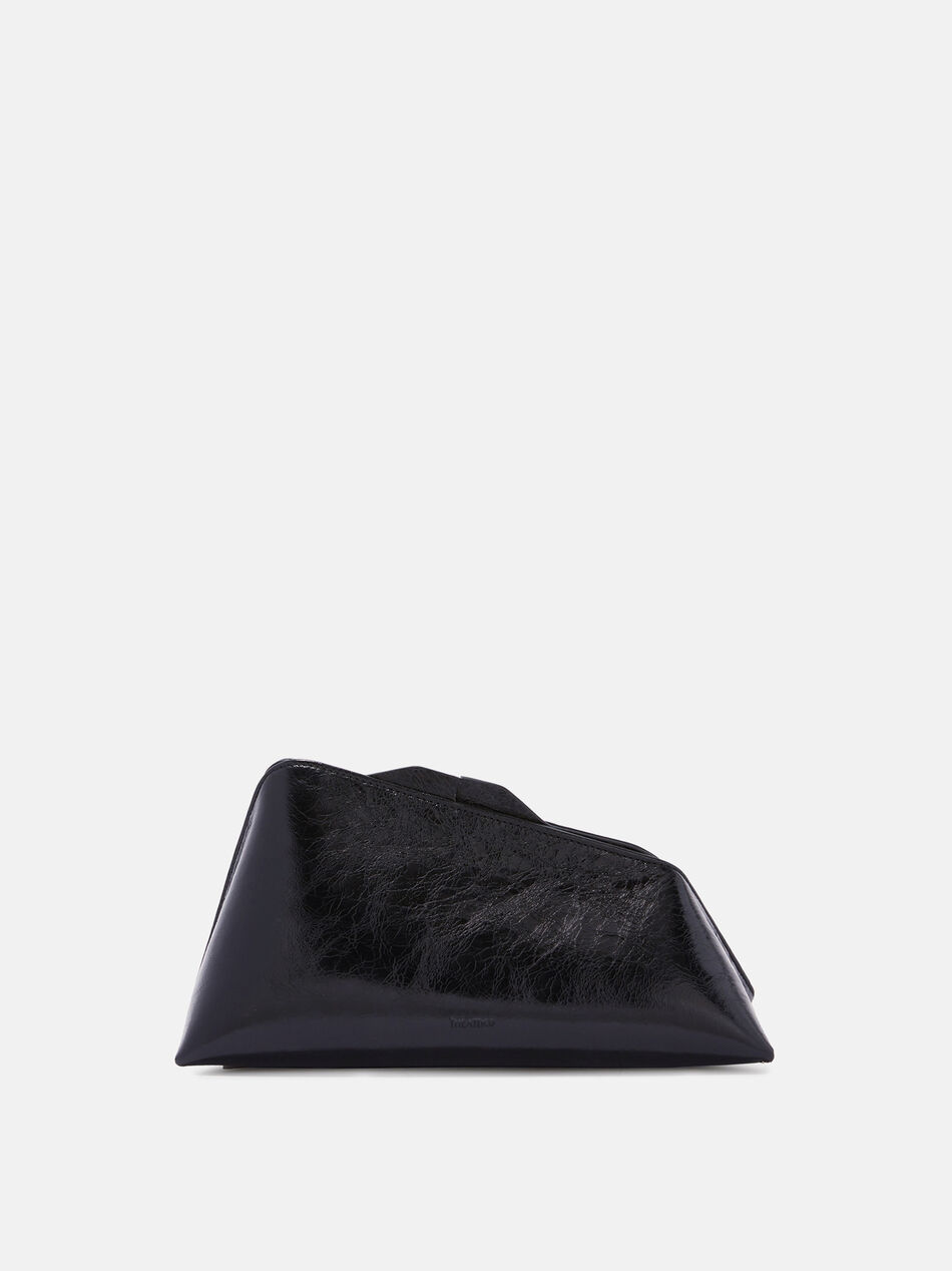 THE ATTICO ''8.30 PM'' black oversized clutch Black 247WAH00001LBT110AA100