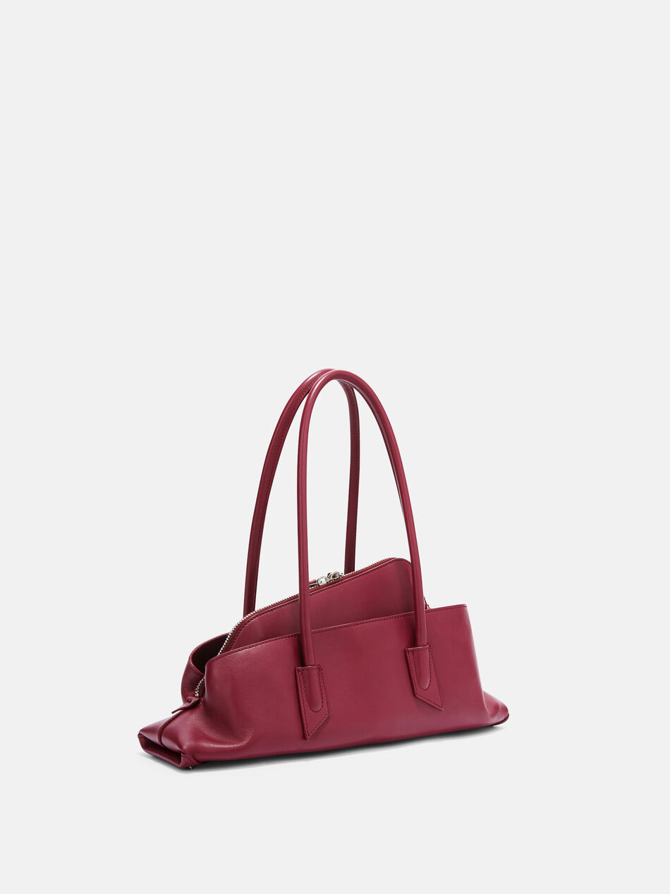 THE ATTICO ''La Passeggiata Small'' burgundy top handle BURGUNDY 251WAH00058LBT019AA114
