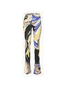 THE ATTICO Lavender, sunflower and ivory long pants Lavender/sunflower/ivory 237WCP21E082P512