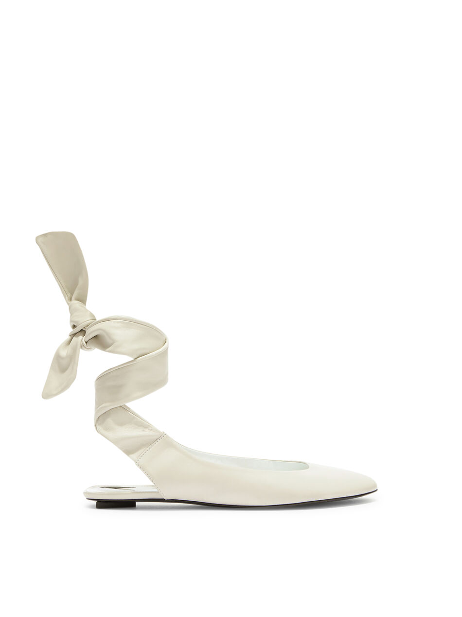 THE ATTICO ''Cloe'' white ballerina White 242WS793L001001