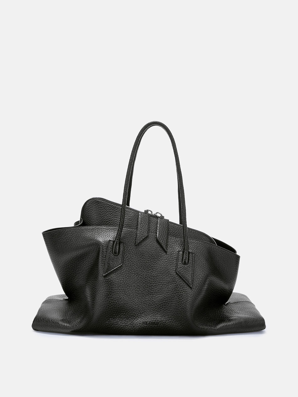 THE ATTICO ''La Passeggiata Large'' black top handle Black 250WAH00057LBT117AA100