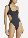 THE ATTICO Matte black swimsuit BLACK 215WBB08PA15100