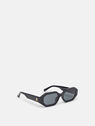 THE ATTICO ''Irene'' black sunglasses  234WAS13MET2100