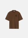 THE ATTICO ''Kilie'' smoked topaz t-shirt Smoked topaz 236WCT173J032503