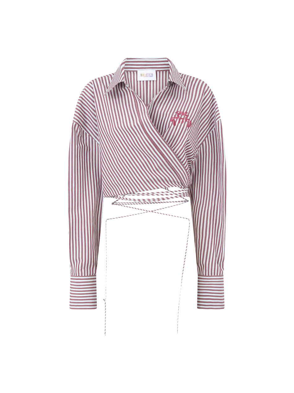 THE ATTICO Multicolor blouse MULTICOLOR 260WCE00003CCC133AA021