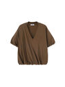 THE ATTICO ''Zayden'' smoked topaz t-shirt Smoked topaz 236WCT184J032503