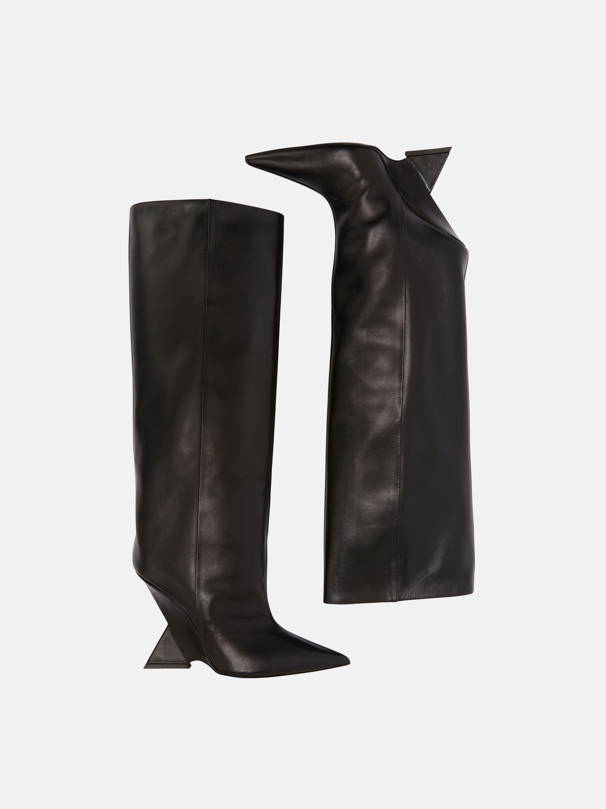 Cheope'' black tube boot for Women | THE ATTICO®
