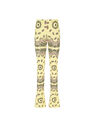 THE ATTICO Yellow, black and fuchsia bandana long pants BANANA/BLACK/FUCHSIA 238WCP21E084P523