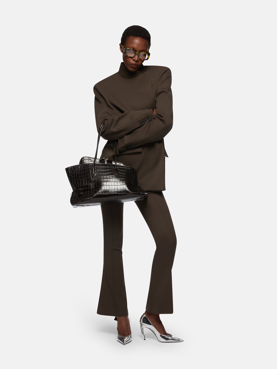 THE ATTICO Brown long pant BROWN 251WCP00266WWW061AA064