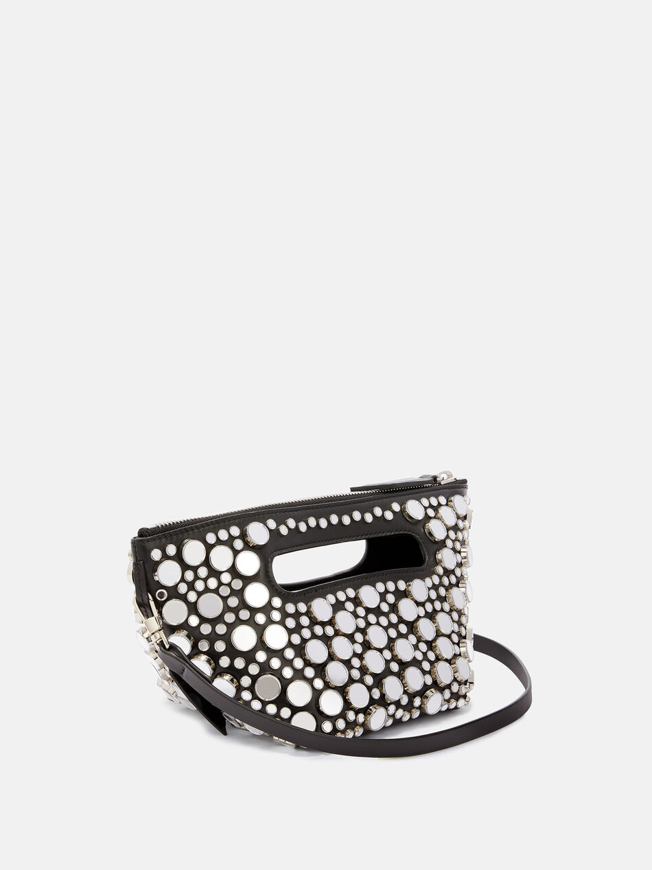 THE ATTICO ''Via dei Giardini 15'' black tote bag Black 246WAH48L019R100