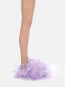 THE ATTICO ''Selene'' lilac slippers  228WS528L001F011