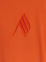 THE ATTICO "Kilie" orange t-shirt  238WCT173J032033