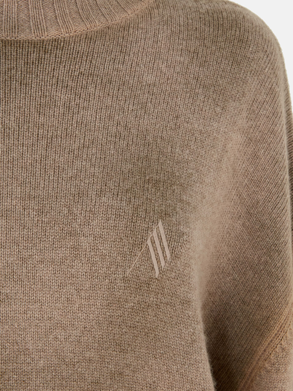 THE ATTICO Camel sweatshirt CAMEL 250WCK00107KWS002SS046