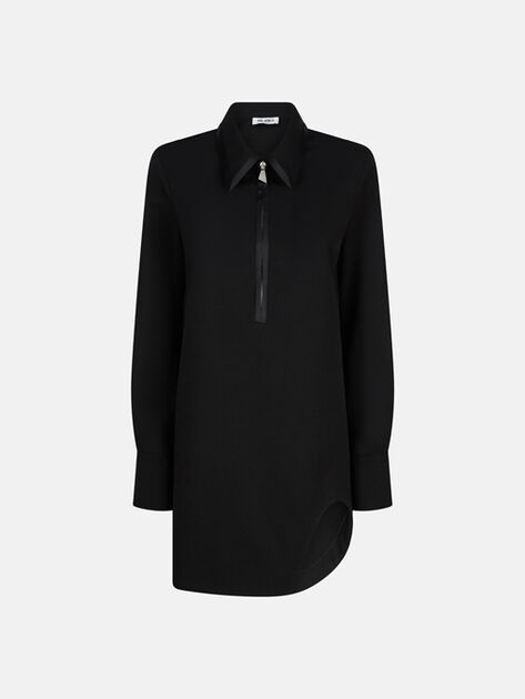 THE ATTICO Black mini dress Black 251WCA00434WWW065AA100