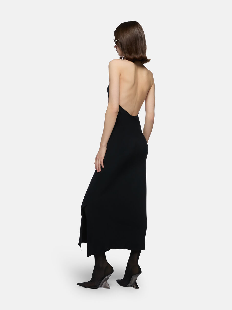 THE ATTICO Black midi dress Black 251WCW00247ACC001AA100