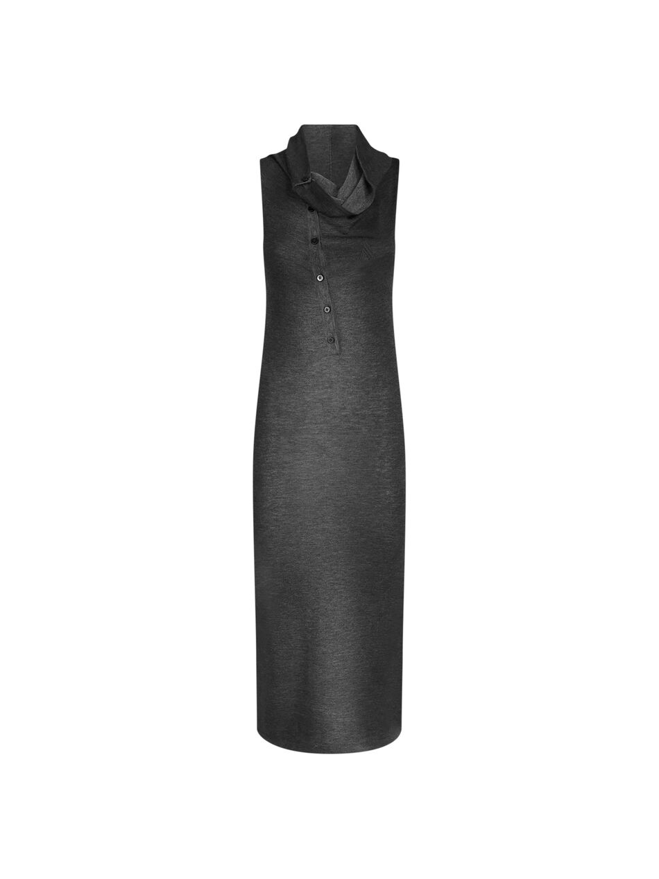 THE ATTICO Grey midi dress GREY 251WCW00255KWS008AA084