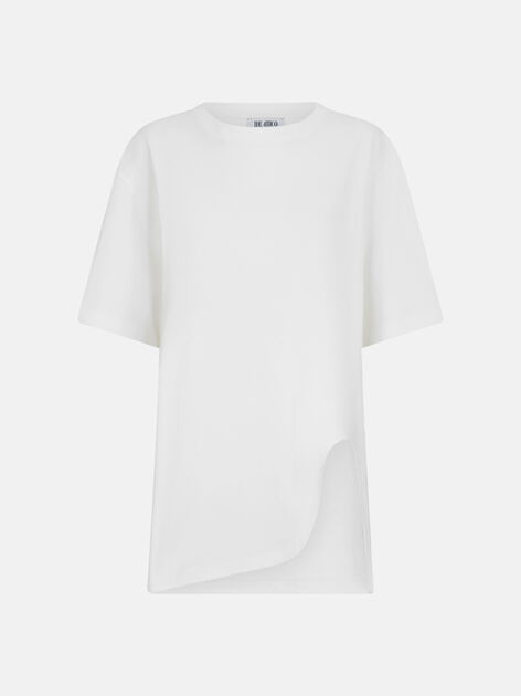 THE ATTICO White t-shirt WHITE 250WCT00350JJJ025AA001