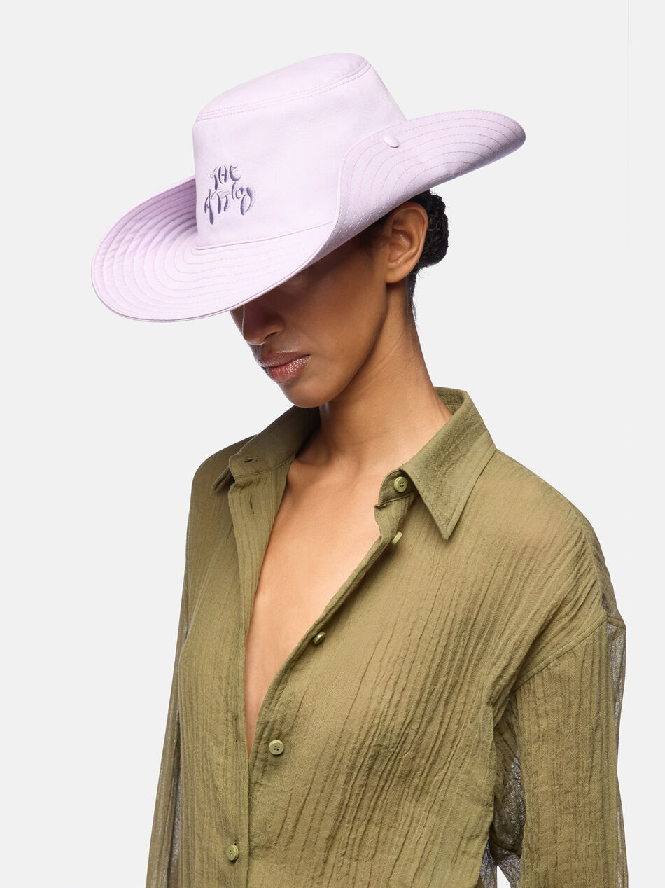 THE ATTICO Faded violet cap FADED VIOLET 260WAC00045CCC136BO856