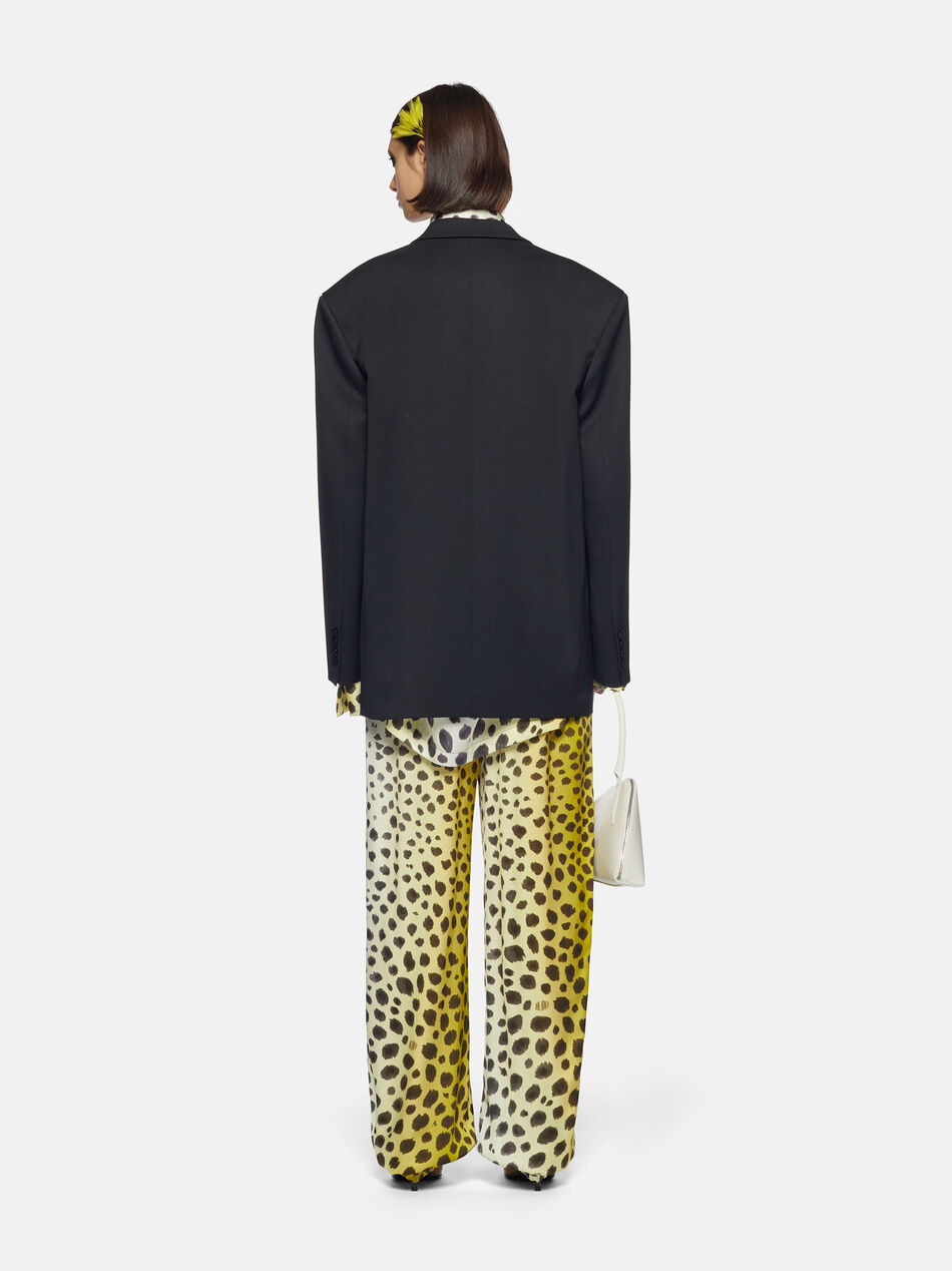 THE ATTICO ''Glen'' black blazer BLACK 236WCG46W041100