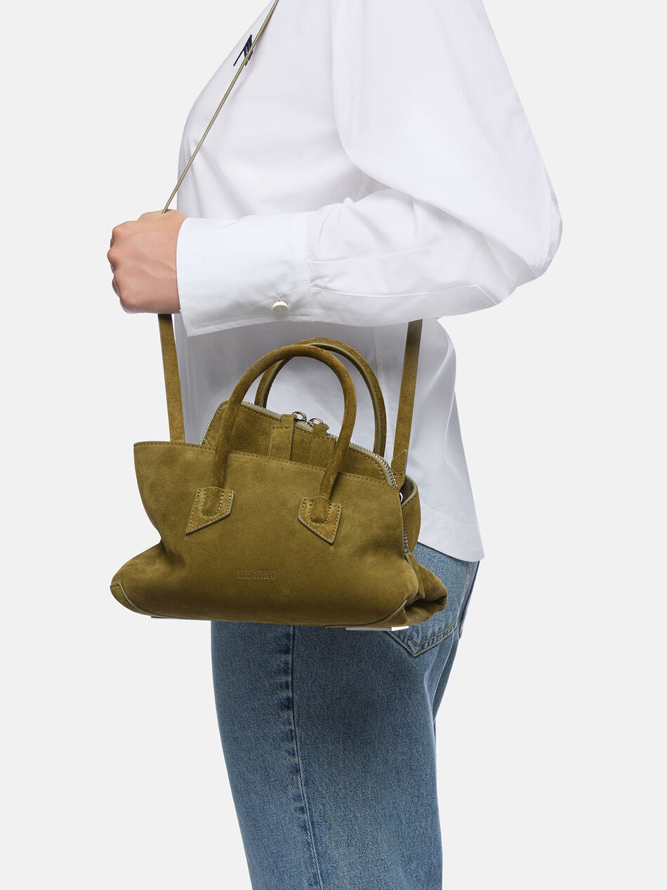 THE ATTICO ''La Passeggiata Mini'' khaki top handle Khaki 260WAH00063LBT007AA853