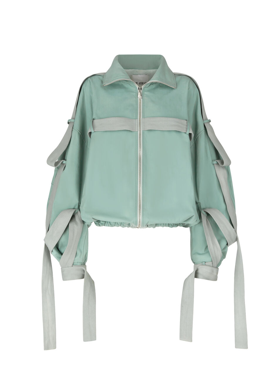 THE ATTICO Sage green bomber SAGE GREEN 250WCB00087CCC110AA277