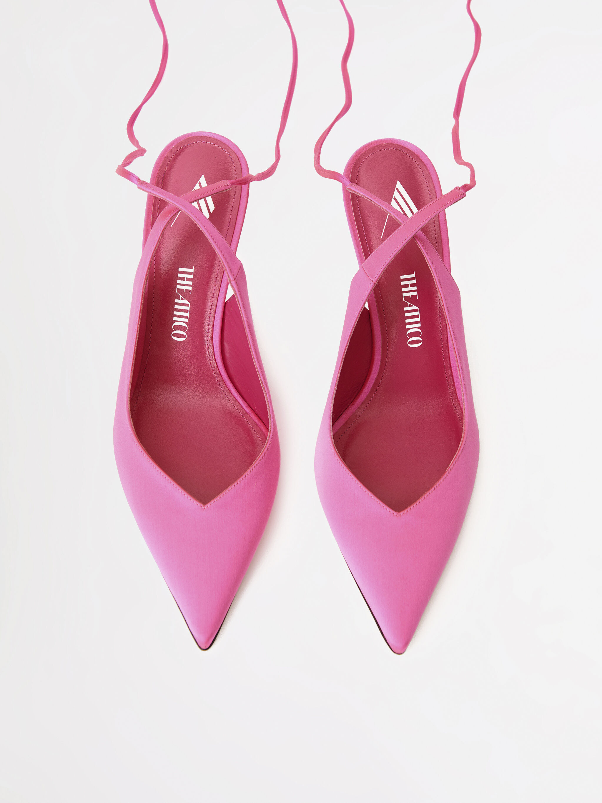 The Attico Shoes The Attico Venus Pink Slingback