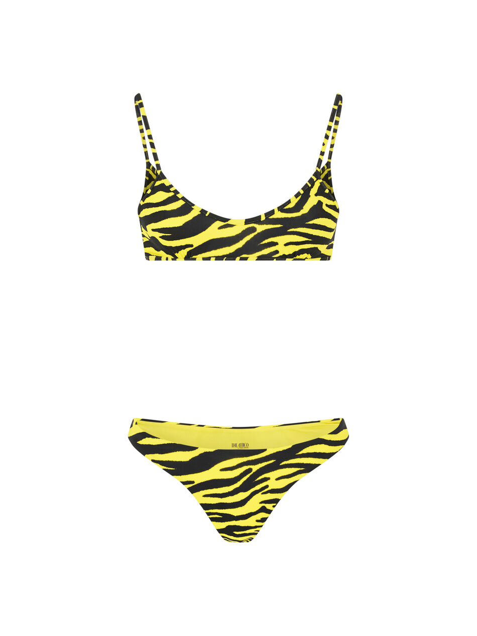 THE ATTICO Black and yellow bikini BLACK/YELLOW 260WBC00012PAA116PR166