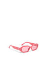 THE ATTICO ''Irene'' coral sunglasses  234WAS13MET2457