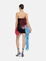 THE ATTICO ''Keri'' multicolor mini dress  232WCA171H137021