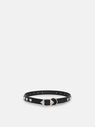 THE ATTICO Pet collar black BLACK/SILVER SPEWOT000006L019B065