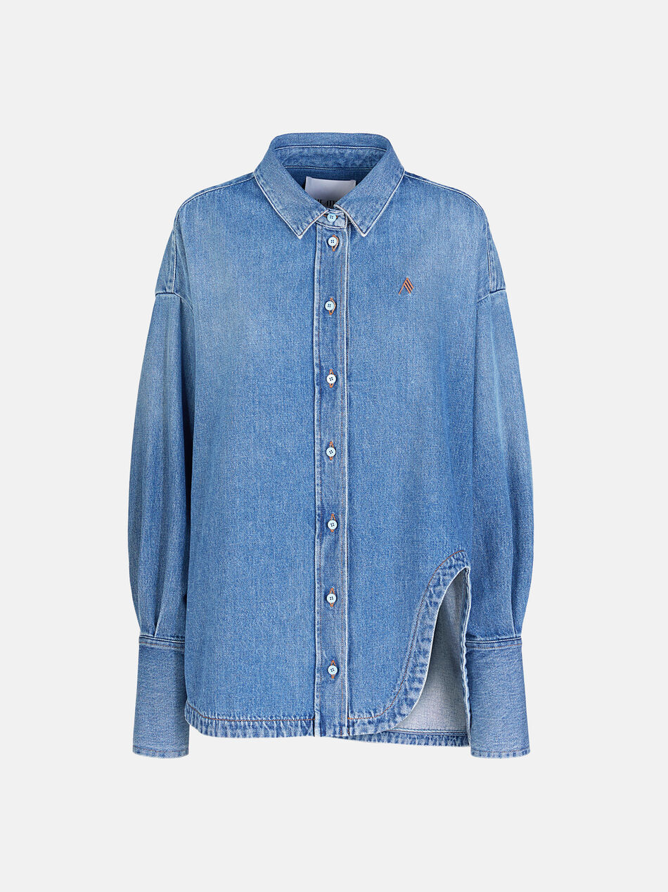 THE ATTICO ''Diana'' washed blue shirt jacket Washed blue 241WCH22D083676