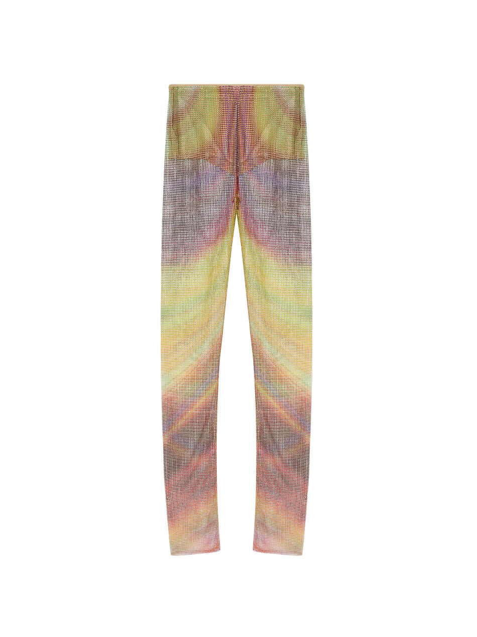 THE ATTICO ''Anemone'' multicolor pants Optical multicolor shades 226WCP68T007314