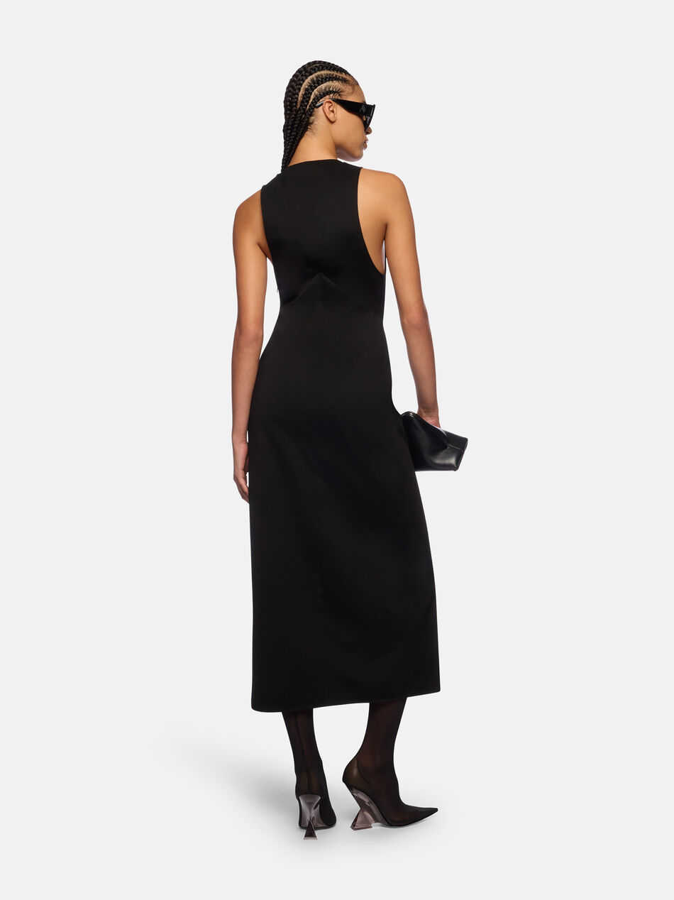 THE ATTICO Black midi dress Black 260WCW00260VVP002AA100