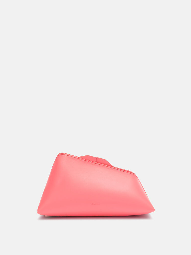 Attico Oversized Clutch ''8.30 Pm'' Coral In Pink