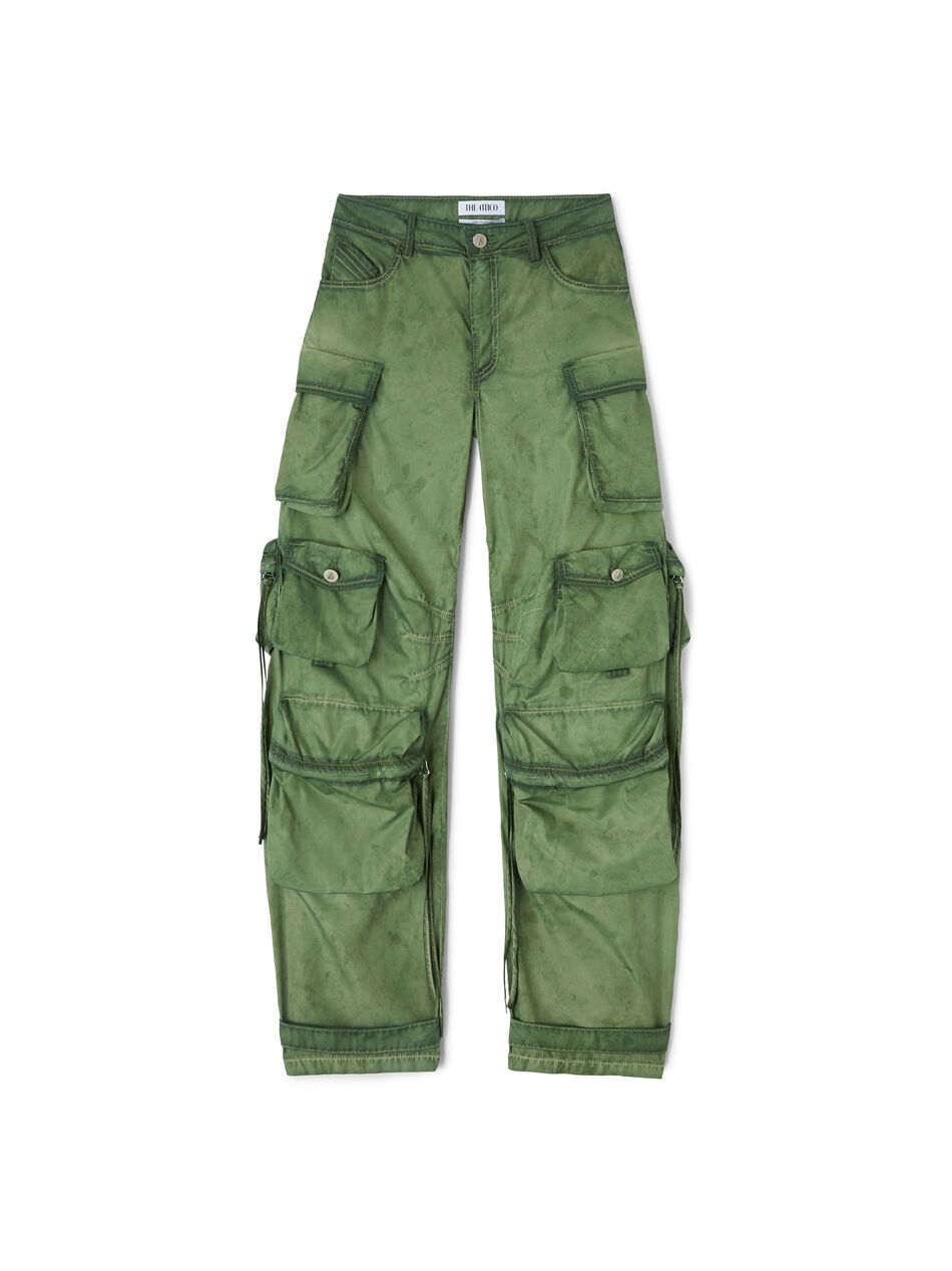 THE ATTICO "Fern" military green long pants MILITARY GREEN 238WCP95E085081