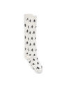 THE ATTICO Black and white long lenght socks  231WAK04C030020